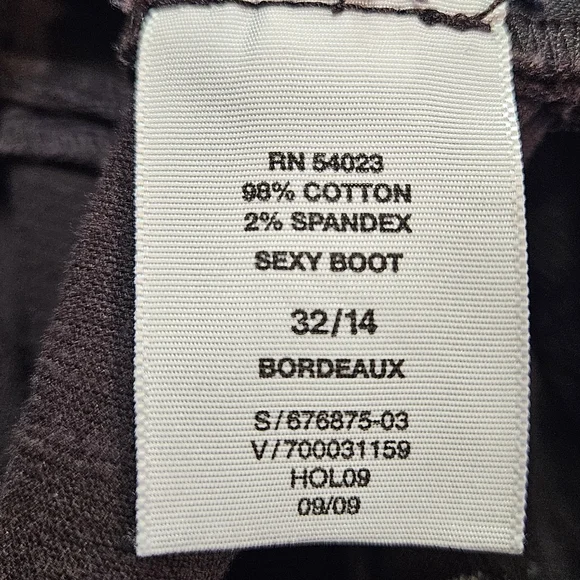 GAP Women's Boot Cut Corduroy Pants in Brown - Picture 6 of 6